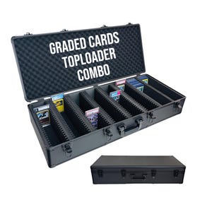 Estuche de almacenamiento XL para tarjetas graduadas y cargador superior para tarjetas coleccionables, protección combinada PSA BECKETT