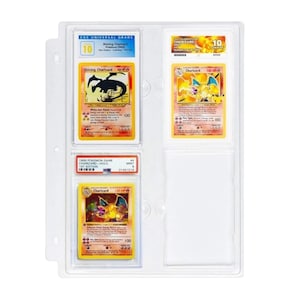 PSA ACE CGC gesorteerde pocketmappagina's
