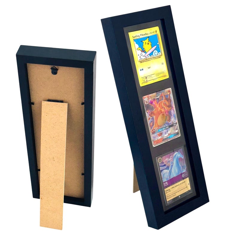 Trading Card Display Frame Wall Mountable PSA CGC Ace Pokemon Card ...