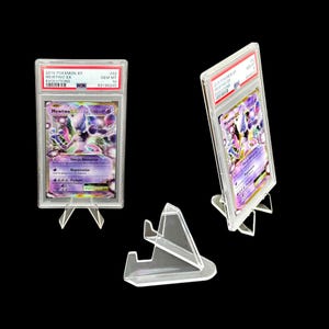 Suporte de cartas colecionáveis TCG com carregador superior de placas de cartão graduado - Escolha a quantidade