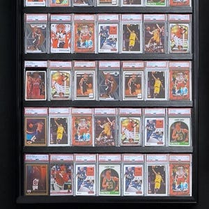 Gegradeerde kaart Aan de muur te monteren frame kastbehuizing PSA CGC ACE Pokemon Sports Yugioh uv-bescherming