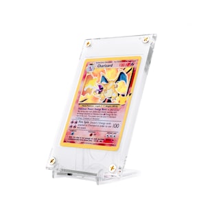 Cornice espositiva e supporto combo acrilico Pokemon Topps Panini Sports TCG