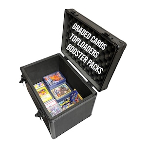 Graded Card Toploader & Booster Pack Combo Aufbewahrungsbox Premium Schutzbox Case