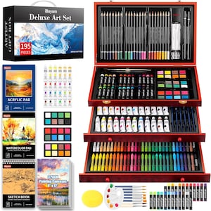 73 Art Supplies for Adults Teens Kids Beginners, Art Kit Drawing Suppl –  Loomini