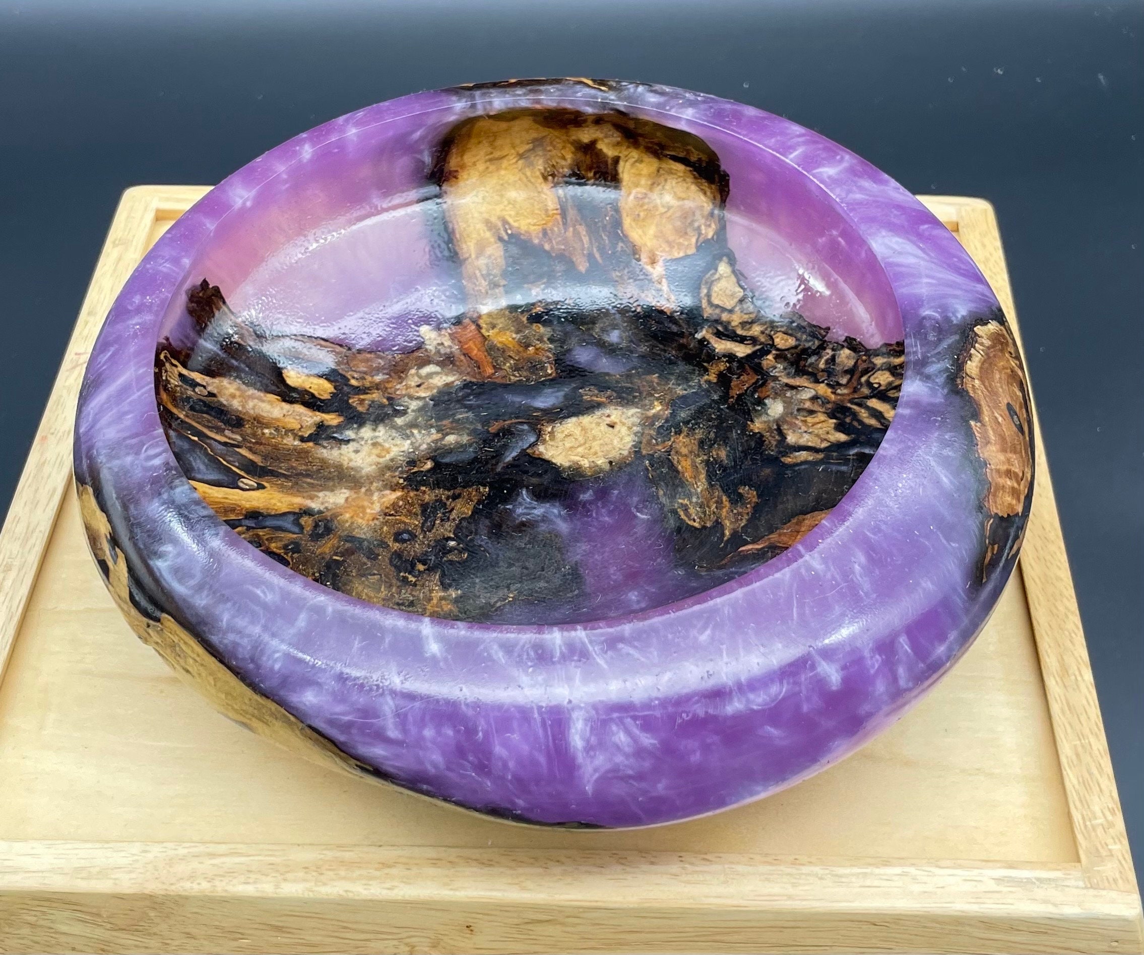 unique-wood-turned-bowl-from-root-embedded-in-resin-handmade-etsy