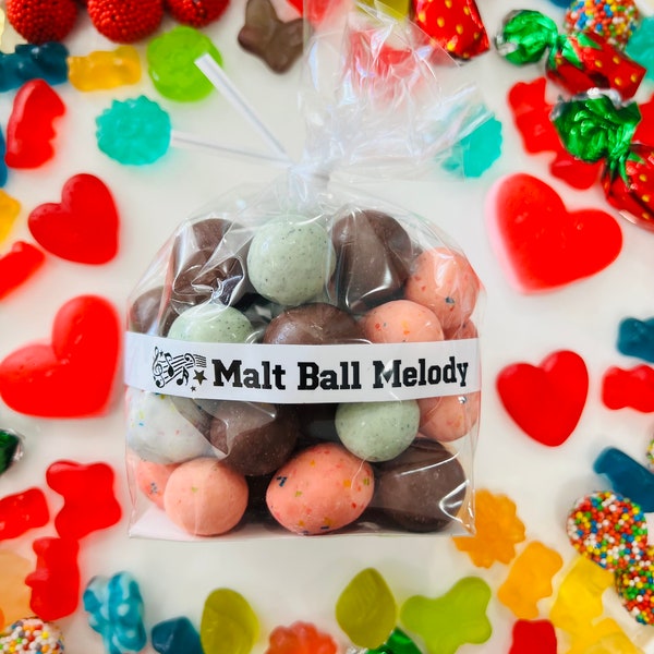 Malt Ball Candy Mix, Malt Ball Melody Candy Bag 9oz, Malt Balls