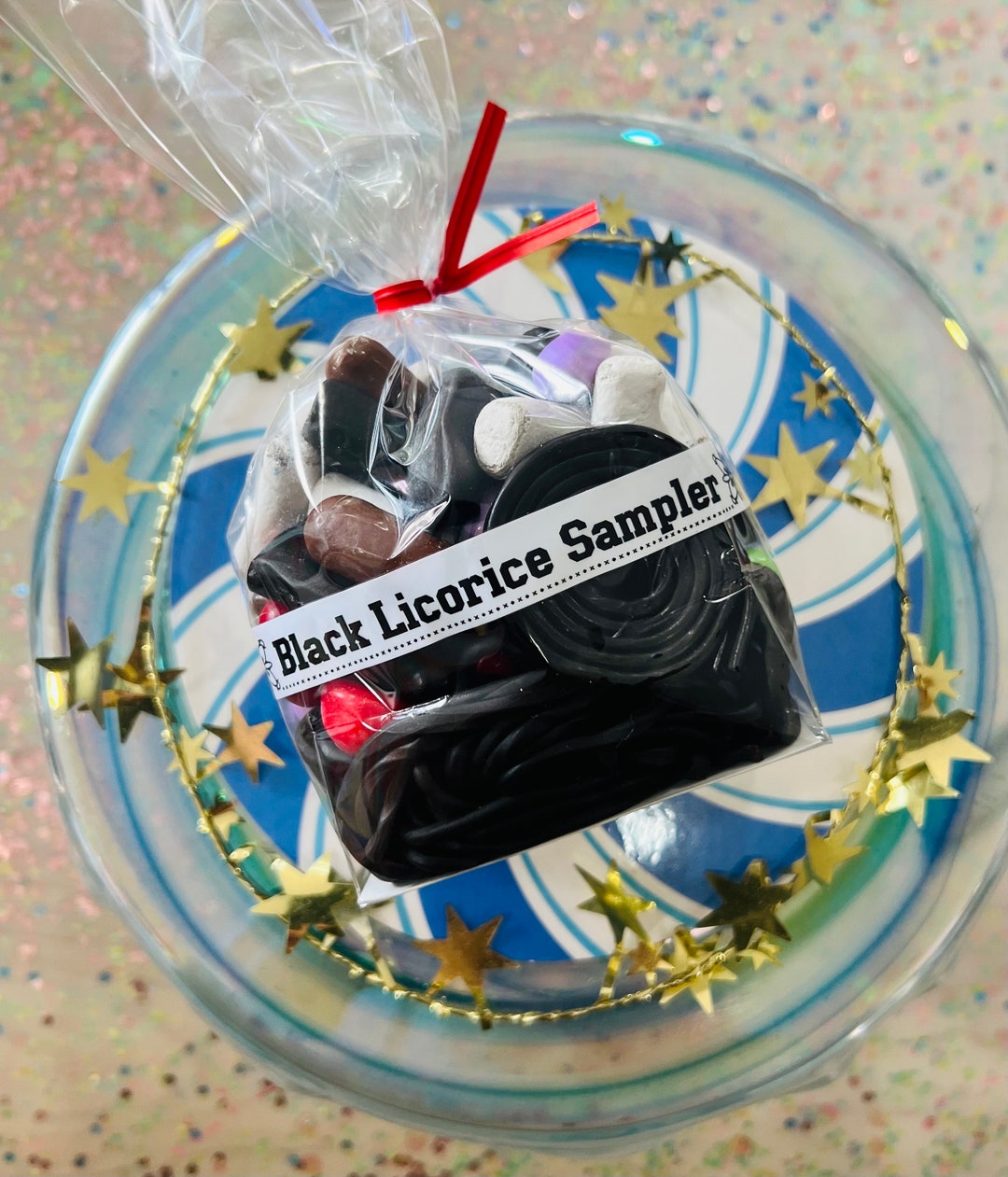 Black Licorice Sampler, Bagged Candy, Licorice Candy, Black Licorice