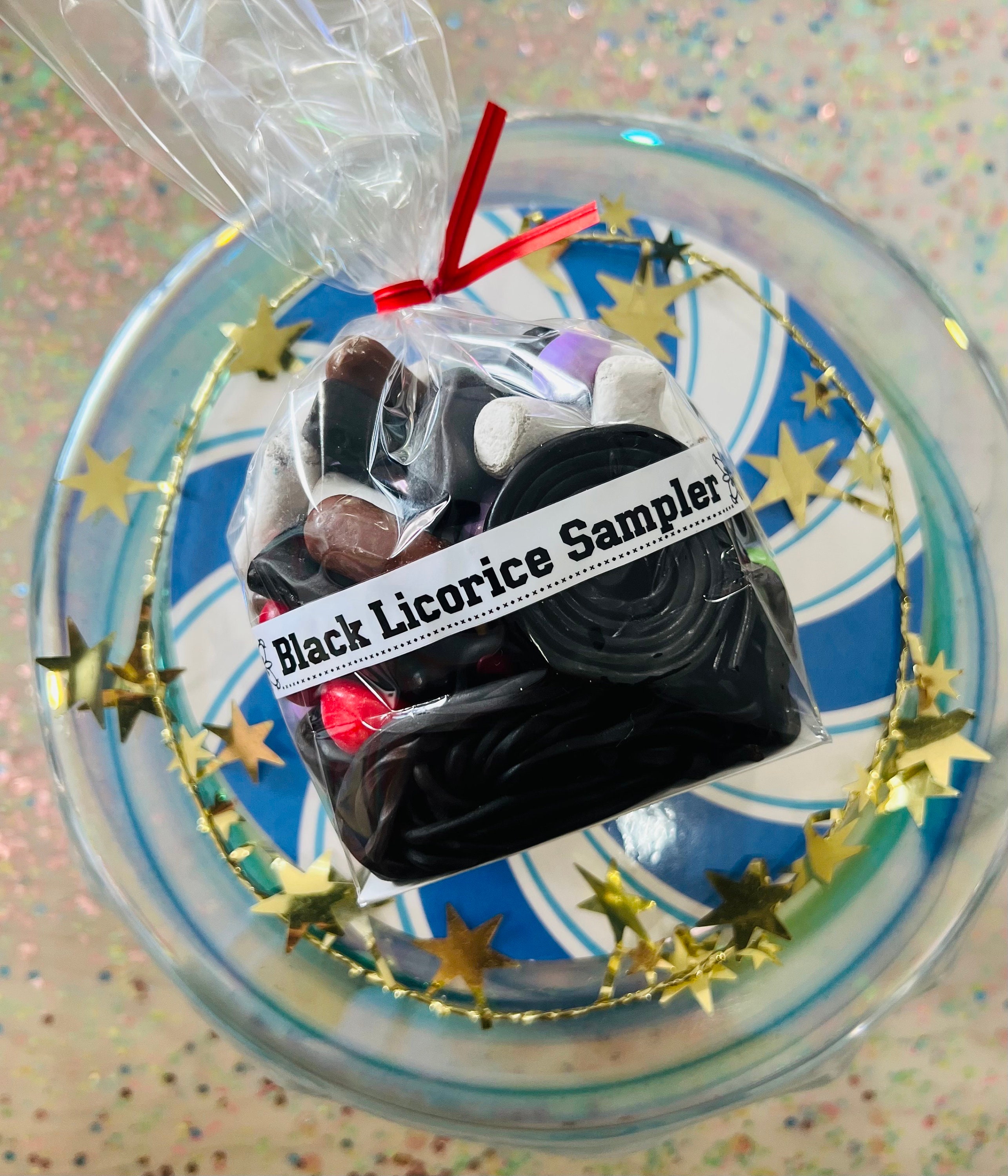 Black Licorice Sampler, Bagged Candy, Licorice Candy, Black Licorice