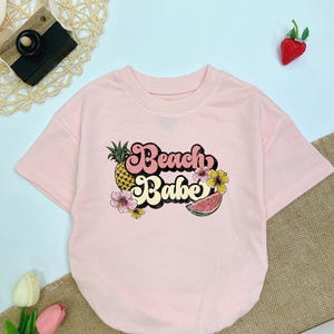 Beach Babe Summer baby Bubble Romper, Summer Baby Bodysuit, Beach Theme Baby, Vacation Baby Clothes, Ocean Lover, Baby Shower Gift