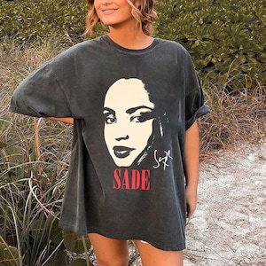 Sade Face Vintage, 90s Vintage Sade  Shirt, country music, Pop Music Fan shirt Gift for men women unisex tshirt