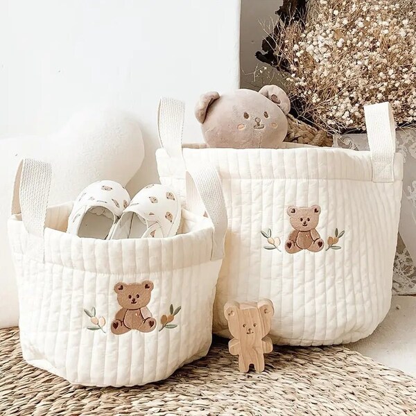 Bear Basket Nursery Etsy