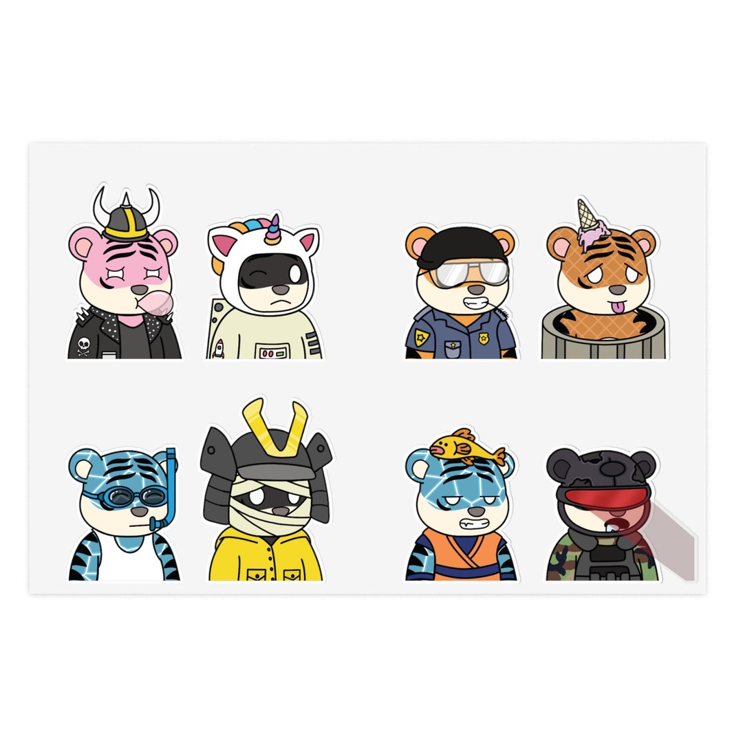 Tiger Fam random 6 - Etsy