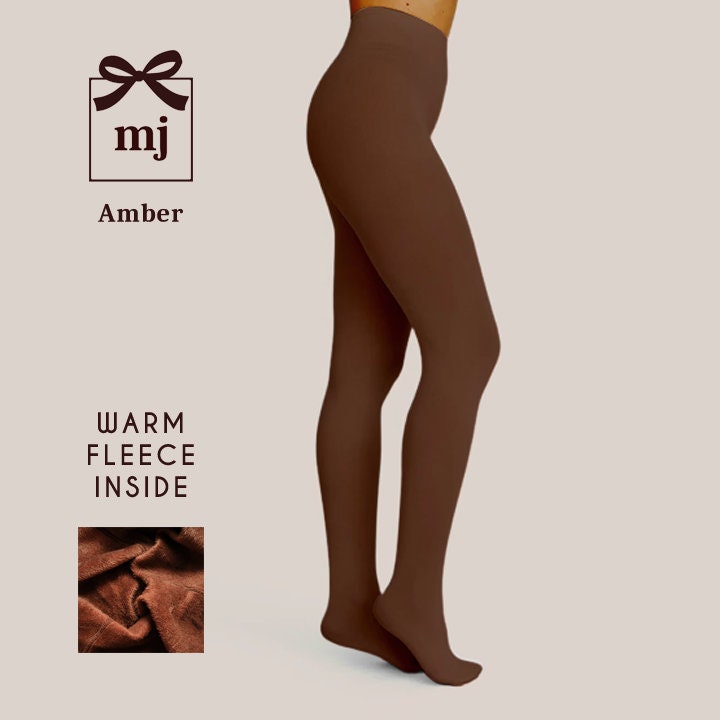 Nude Brown Skin Fleece Tights Winter Tights for Melanin Skin Melanin Fleece  Lined Tights 300g Fleece Linedtights -  Canada