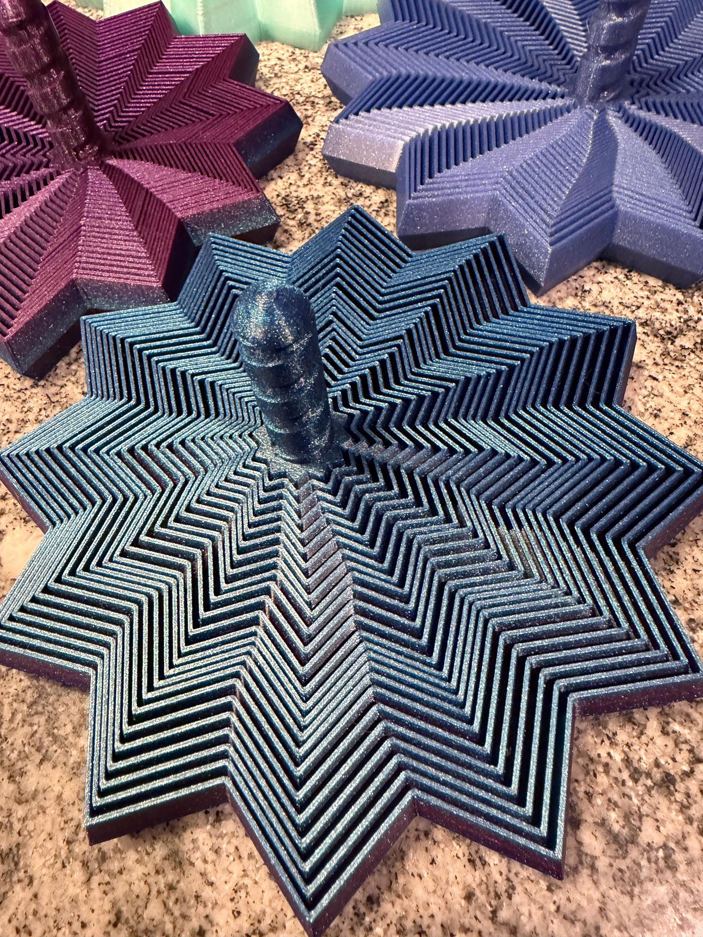 Fidget Star - Large 12 Points - Etsy