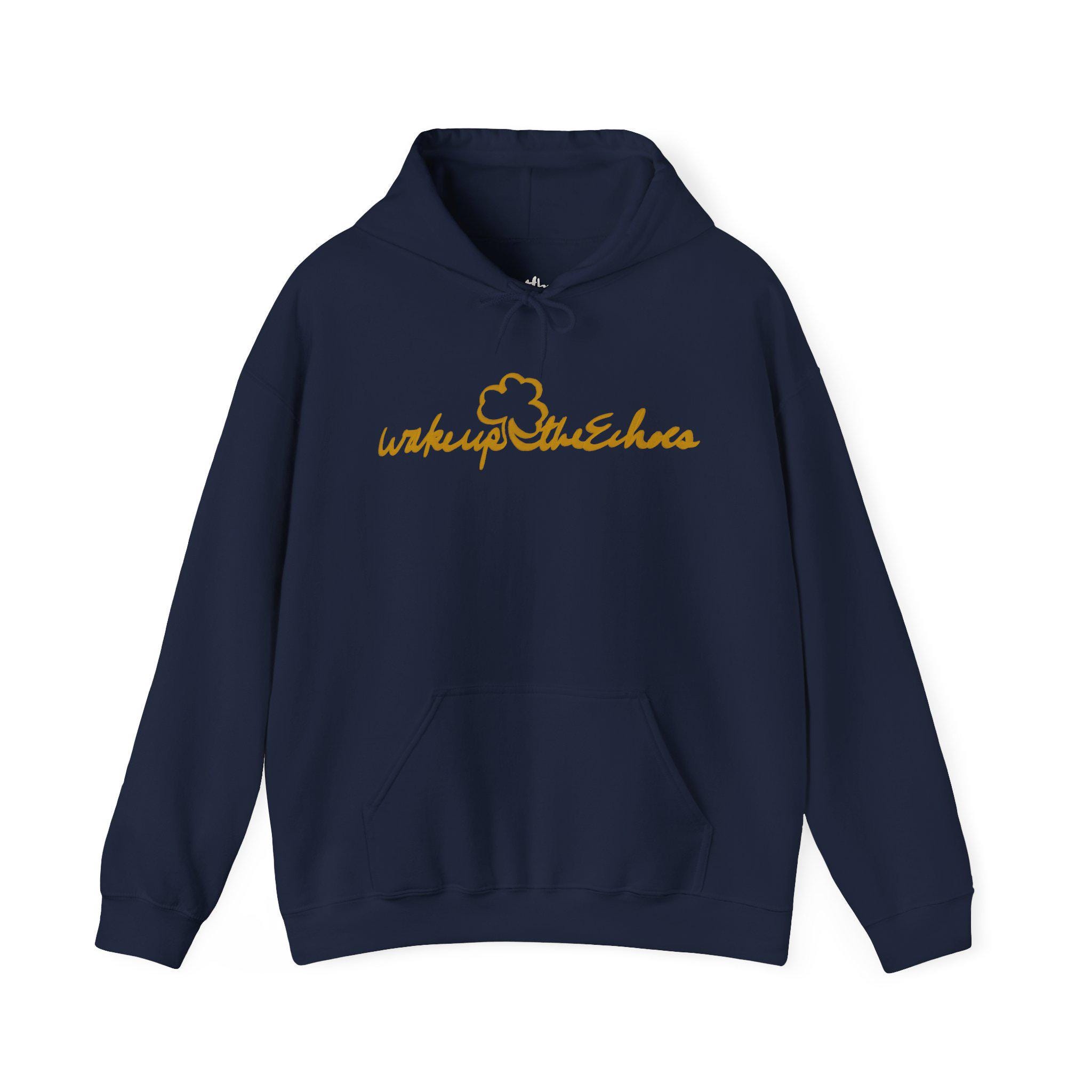 Irish Pullover Hooded Sweatshirt - Navy/Green/Gold/Grey - College / Gameday / Tailgate / Hoodie / FREE SHIPPING