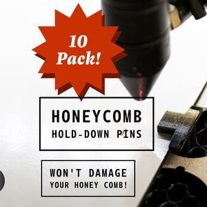 Laser Honeycomb Hold Down Pins (Omtech, Atomstack, eBay, etc) - A great gift for the laser owner in your life! Mother&#39;s Day, Father&#39;s Day!