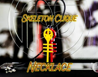 Skeleton Clique Necklace - Twenty One Pilots Fans - TOP Fan Gift - Birthday Gift - Twenty One Pilot Earrings - Best Gift