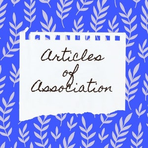 Articles of Association for a Partnership - Partnership Document - Become a Legal Partnership - Define Your Partnership Purpose