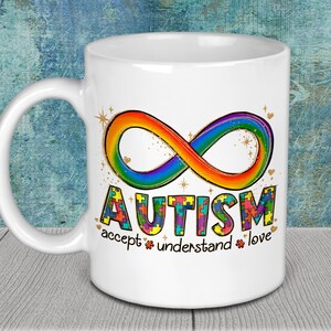 Autism Awareness-mok // Neurodiversity Awareness-cadeaus // Zintuiglijke en ADHD-cadeaus