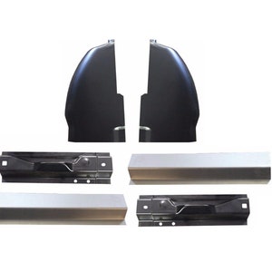 Corner Front & Rear Rocker Panels 6Pc Kit Fits 1999-2017 Ford Super Duty Extended Cab