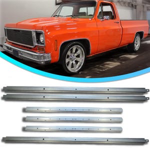Floor Support Crossmember for 1973 1987 Chevy GMC Pickup Truck 6Pc. Short Bed