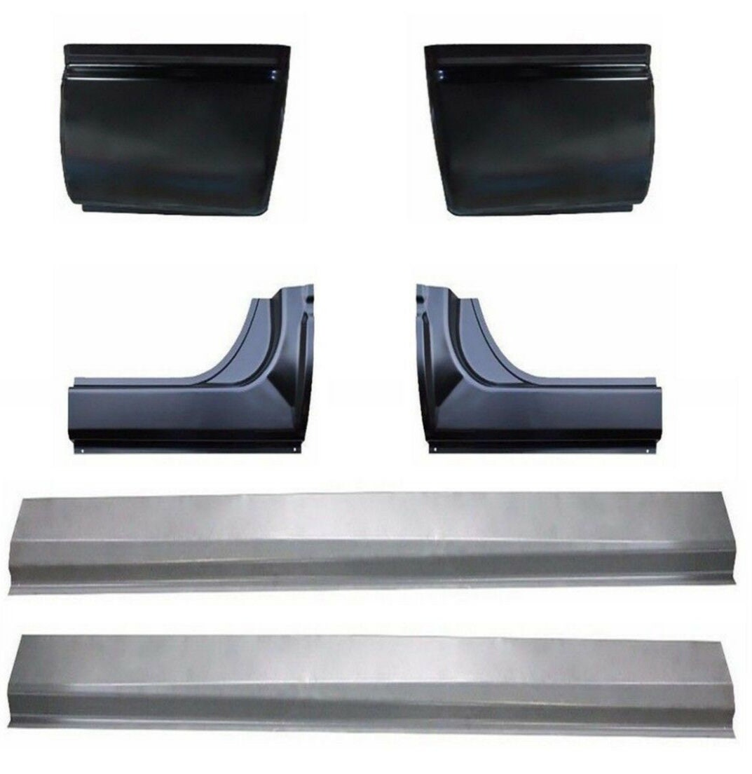 ClassicParts4U Rear Rocker Panel & Cab Corner Kit For 2006-2009 Ram 1500/2500/3500 Mega Cab