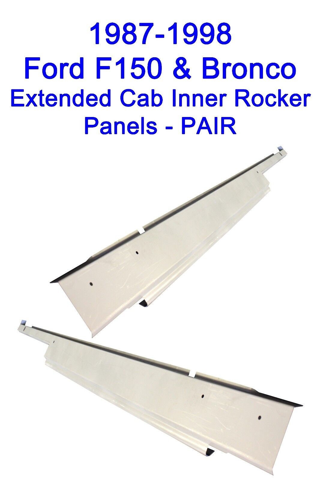 Inner Rocker Panels Fits 1987-1998 Ford Pickup Truck F-150 F250 F350 ...