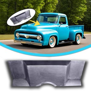 Pair Of Outer Cab Corners For 1953-1956 Ford Pickup F100, F250, F350 - LH & RH, Unfinished Steel