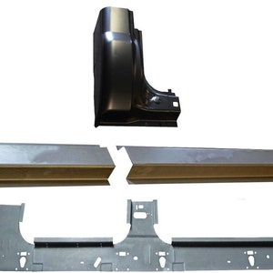 Right Inner and Outer Rocker Panel & Cab Corner Fits 1999-2017 Ford Super Duty Crew Cab