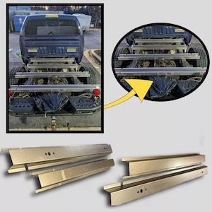 Ford F150 2004-2014 Bed Supports Crossmembers Truck Bed Pre Drilled 4Pc Kit