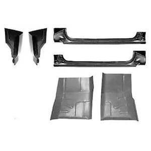 Corner Rocker Panel Floor Pan Kit Fits Ford Pickup 1980-1997 Cab 6Pcs.