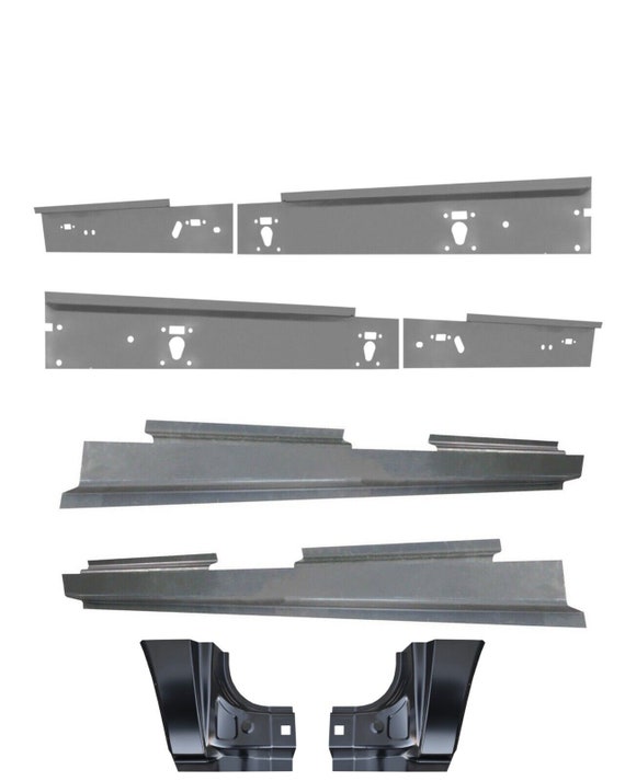 ClassicParts4u Full Length Inner Rocker Panels For Ford Excursion 2000-2005 – Left & Right, Coated Steel