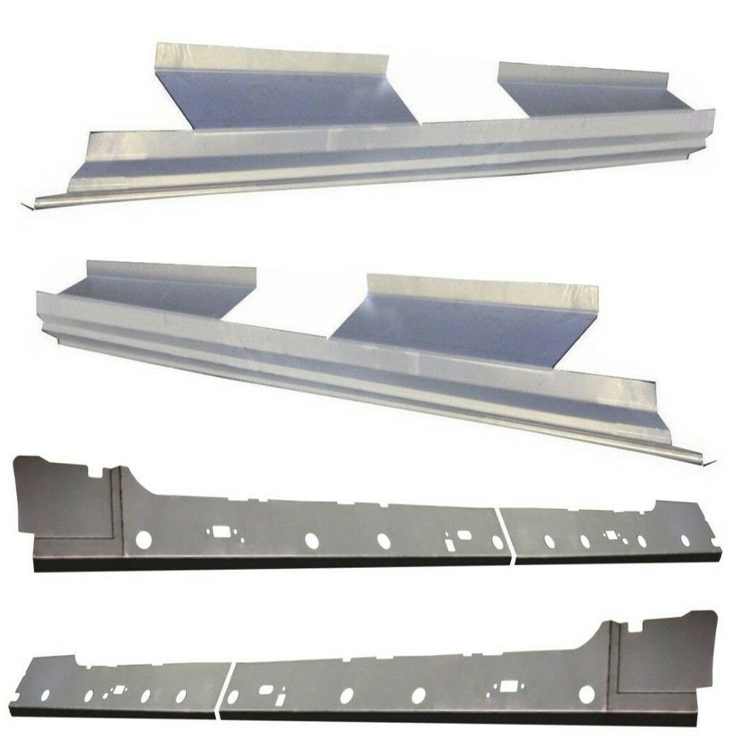 Outer and Inner Rocker Panels 4pc. Kit Fits 20092014 Ford F150 4 Door