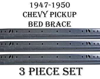 Bed Floor Cross Rail Brace Support 3Pc Fits 1947-1950 Chevy Pickup Truck