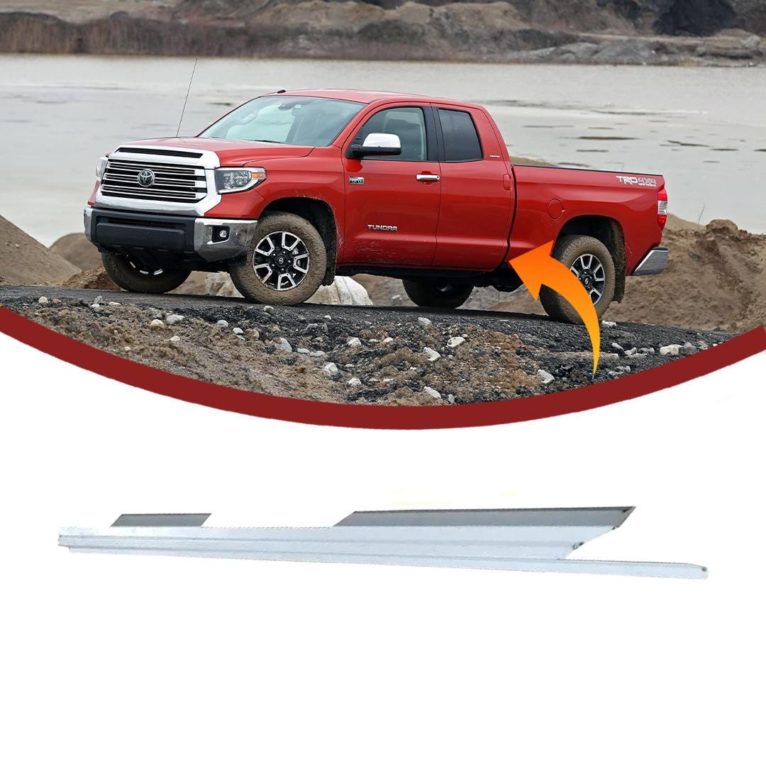 Fits 07-21 Toyota Tundra Double Cab 5 OE Style 2PCS Side Step Bar Running Board