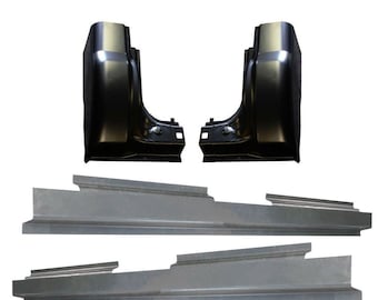 Full Length Outer Rocker Panels & Cab Corners Fits 99-18 Ford Super Duty Crew Cab Kit