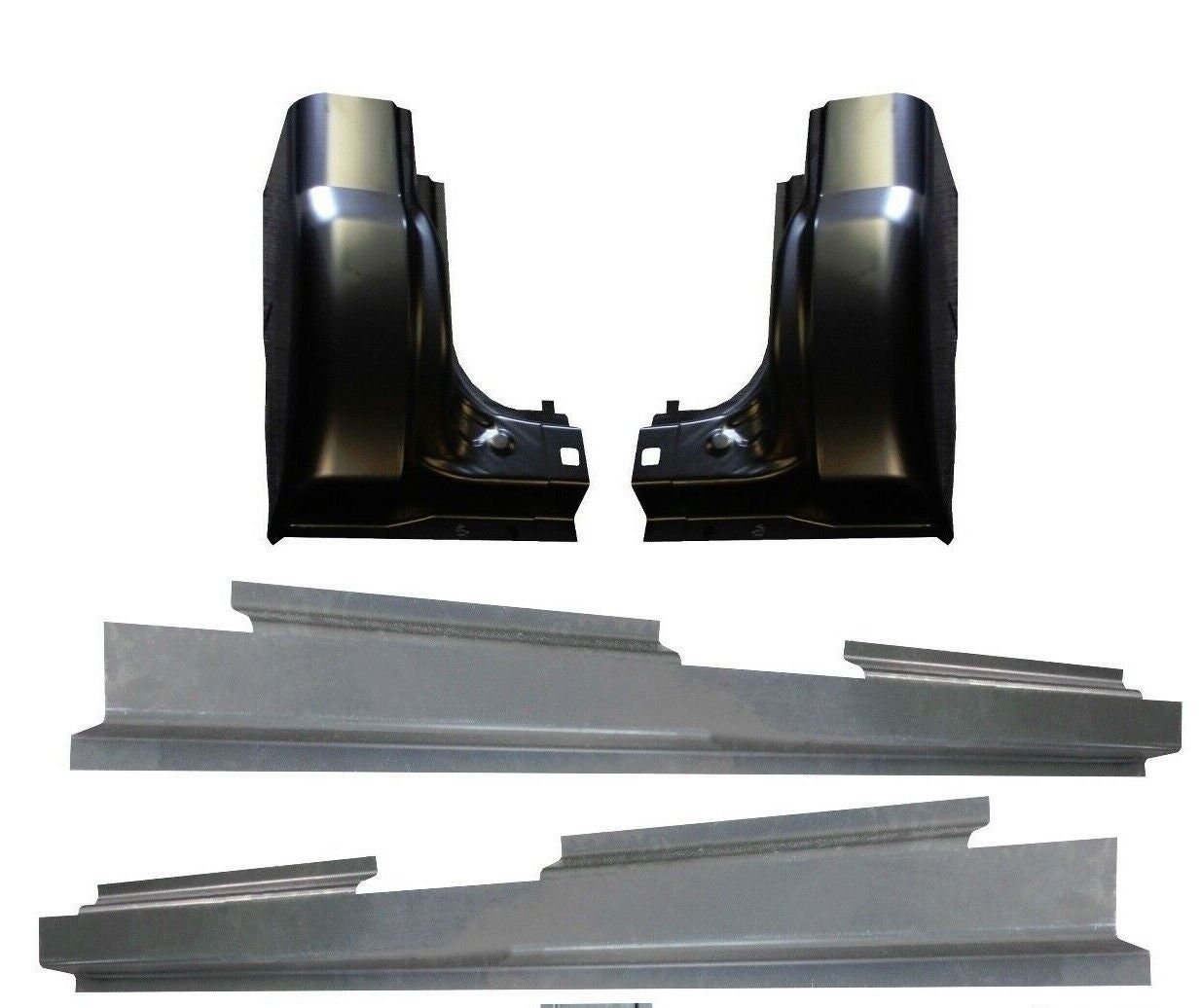 KEYPARTS Outer Cab Corners – 1998-2001 Dodge Ram Quad Cab – LH + RH Set