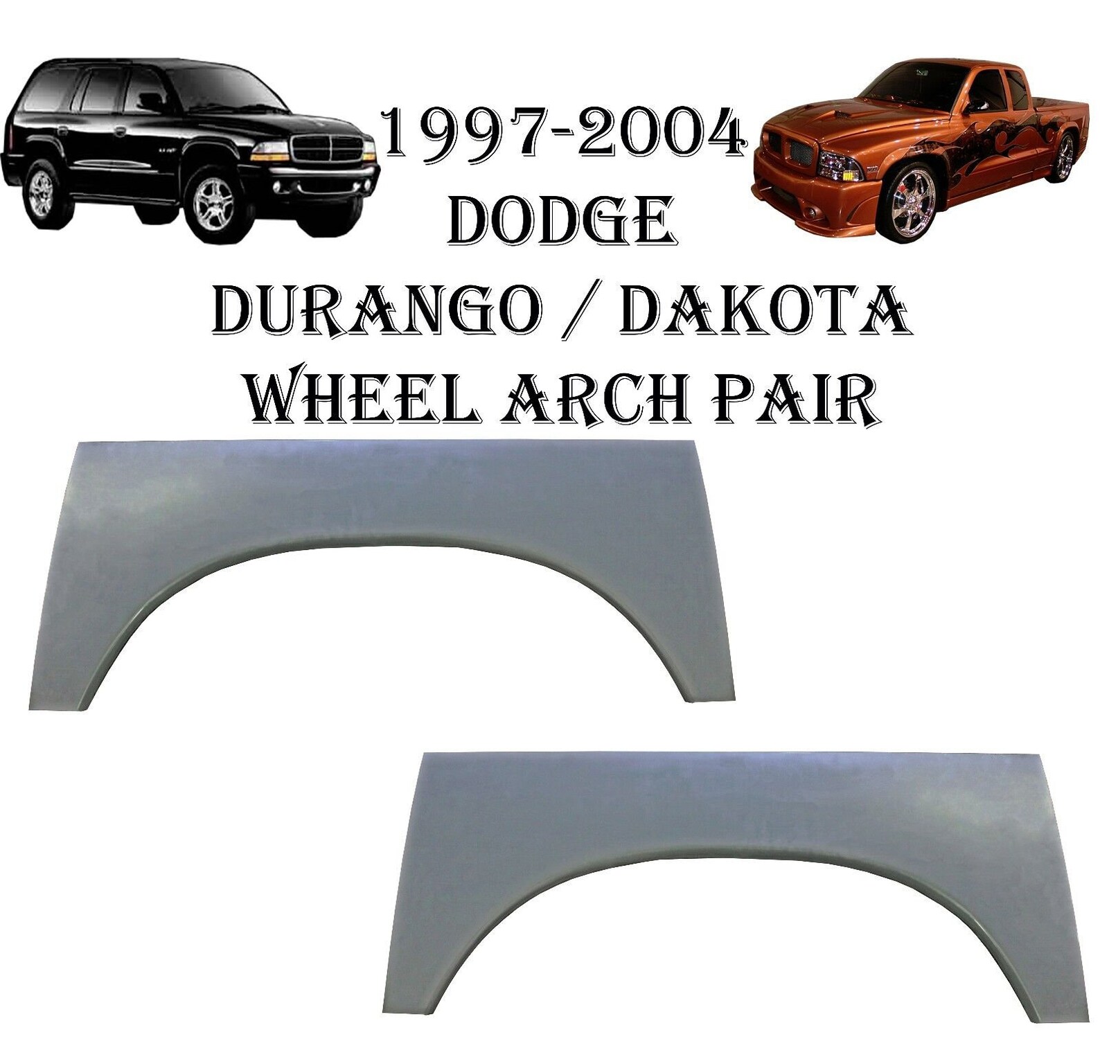 1995 Dodge Dakota Replacement Quarter Panels