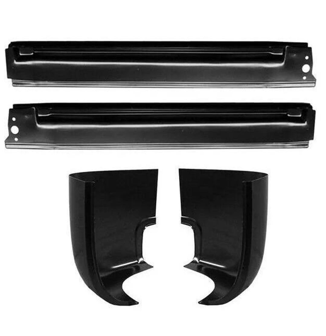 Auto Zone Rocker Panel Kit OE Style Rocker Panel & Cab Corner Kit for 47-55 GMC Chevy Pickup Truck ...