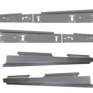 Full Length Inner & Outer Rocker Panels 6Pc. Kit Fits 2000-2005 Ford Excursion