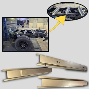 Ford F-150 2004-2014 Truck Bed Floor Support Crossmember 5.5&#39; & 6.5 Short Bed 3Pc