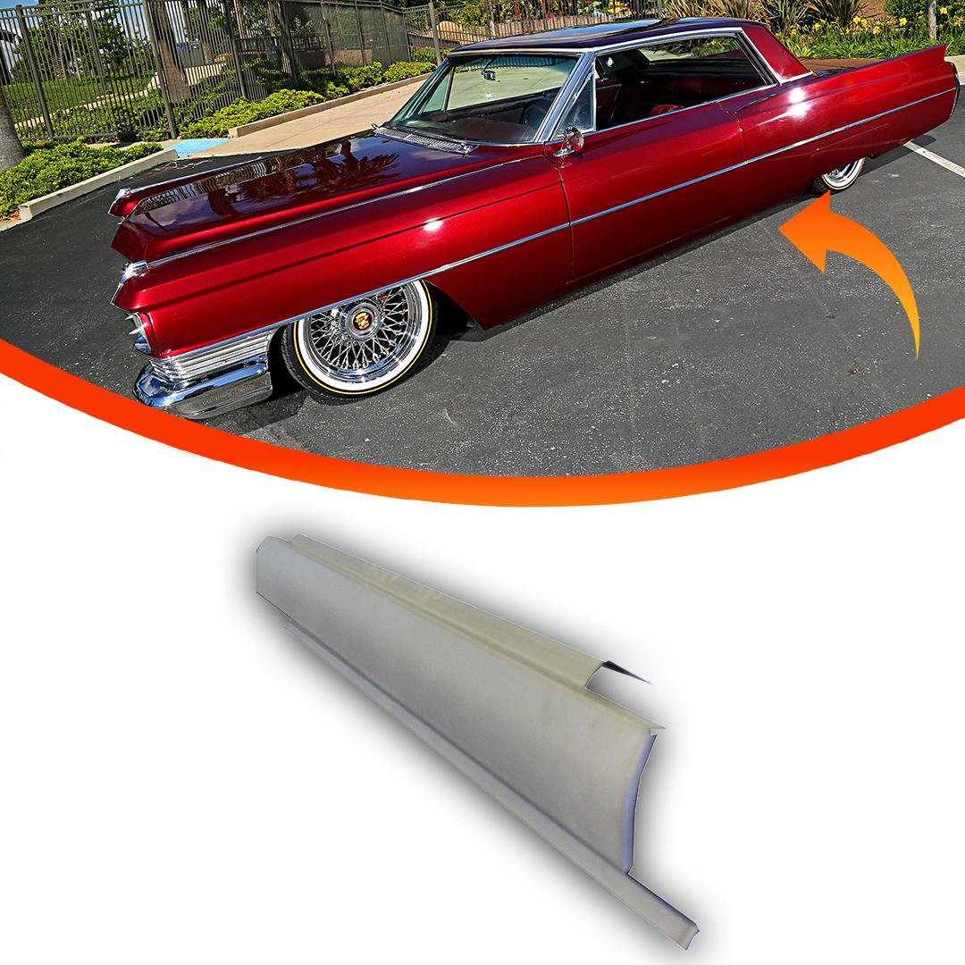 1965-1970 Cadillac 2-Door Sill Plates - New Fusick SP6667C