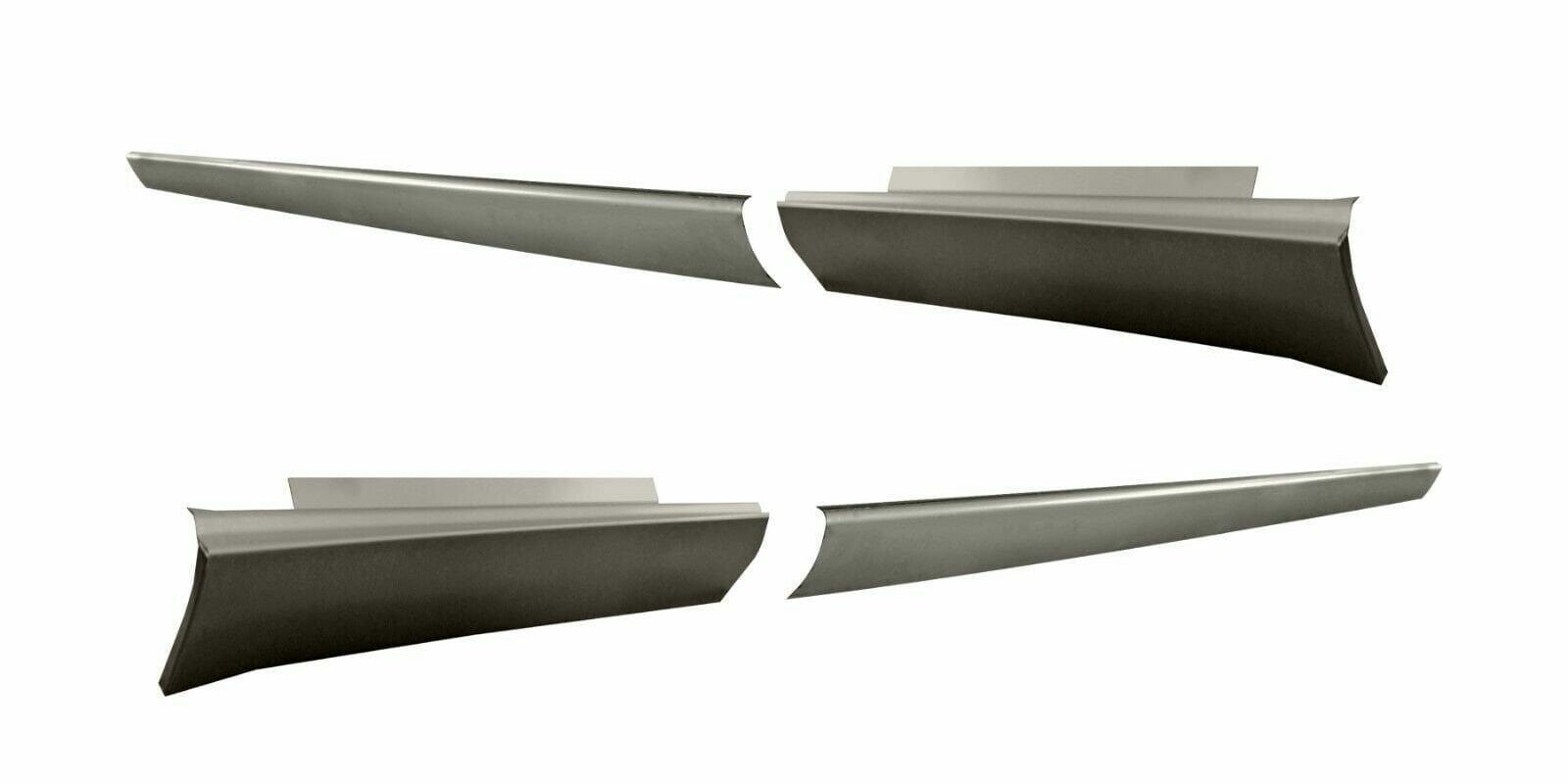 Slipon Rocker Panel Set of Left & Right Side Fits 9618 Chevy Van GMC