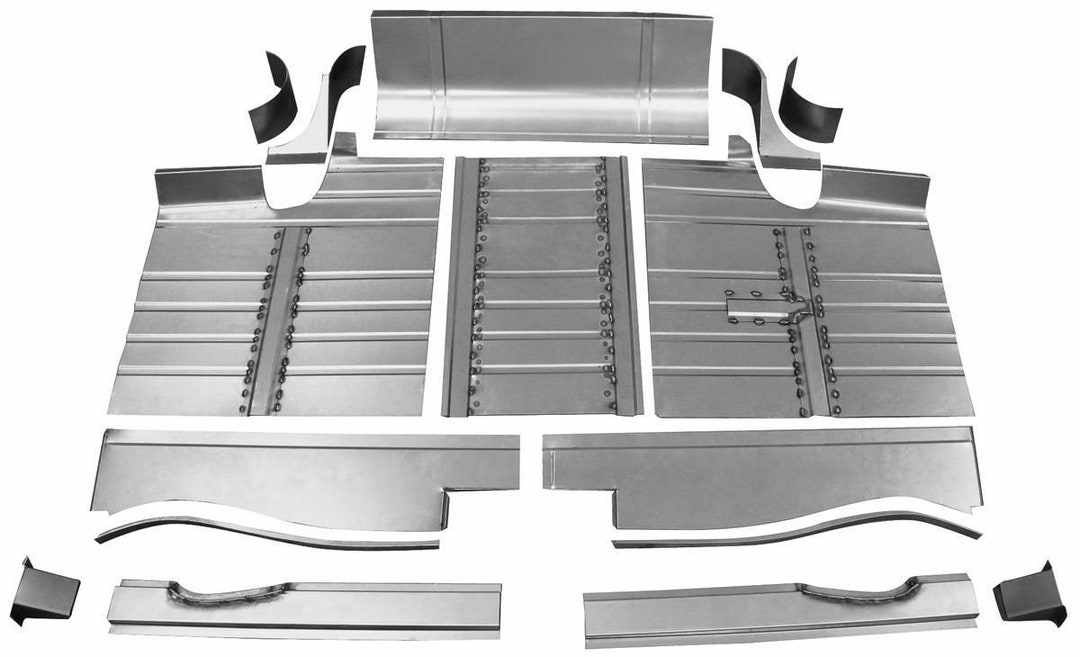 Complete Trunk Floor Pan Assembly New Fits 1959 1960 Cadillac Etsy