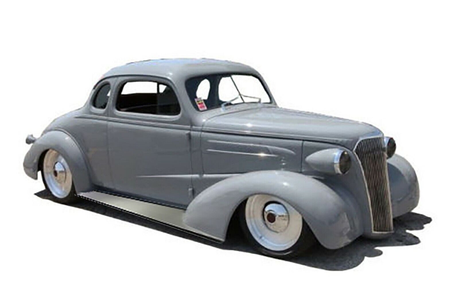 Steel Running Board Set All Models Pair Fits 1937 1938 Chevy Chevrolet