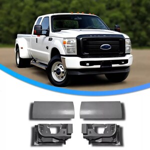 99 15 L&R Rear Door Inner and Outer Bottom Kit, Super Duty Extended Cab Truck 4Pc