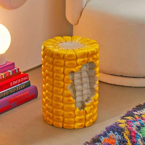 Giant Corn Stool/ Side Table Etsy