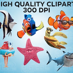 Finding Nemo PNG, Finding Nemo Clipart,Nemo Dory Clipart, Nemo PNG, Under the Sea Birthday,Finding Nemo Digital Papers, Nemo Clipart PNG, image 3