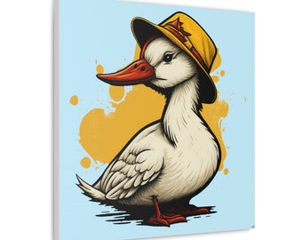 Original Art - Official "DuckHat" Canvas Print