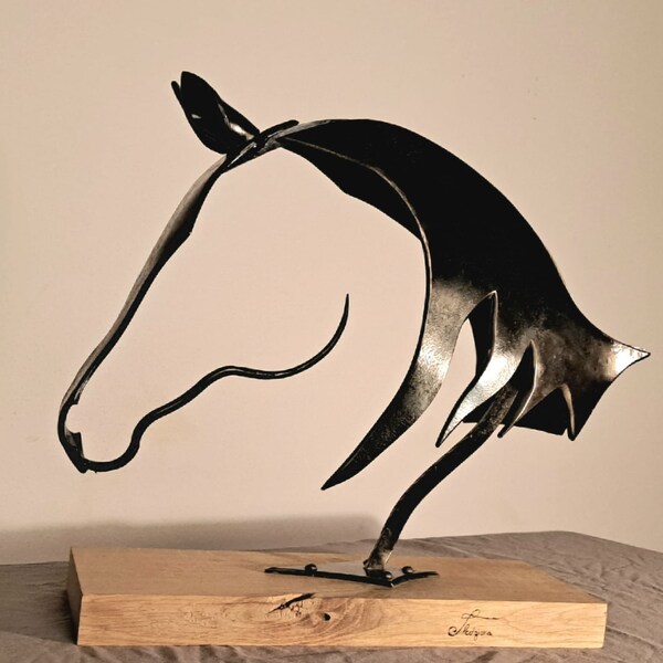 Horse Head Sculpture Etsy